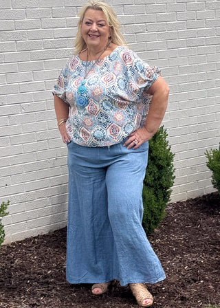 Color Harmony Dolman Top