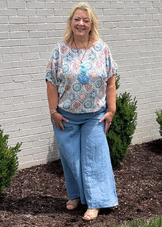 Color Harmony Dolman Top