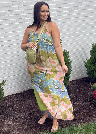 Meadow Song Silk Dress