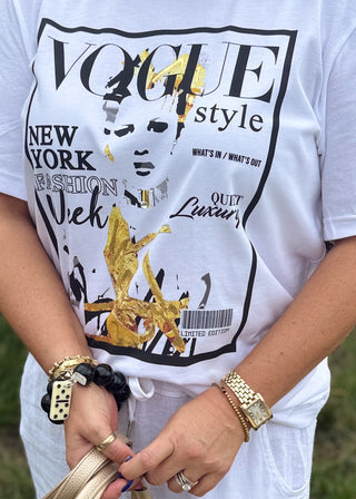 Cover Girl Glam Graphic Tee