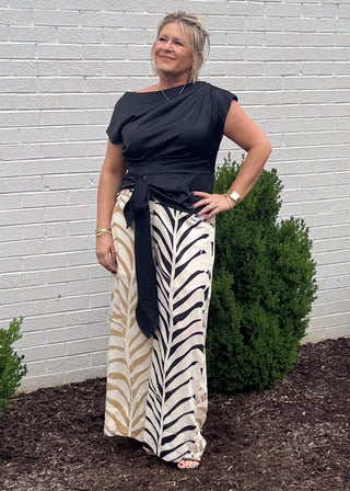 Southern Nights Silk Blouse