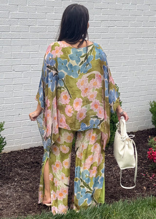 Garden Luxe Drape Top