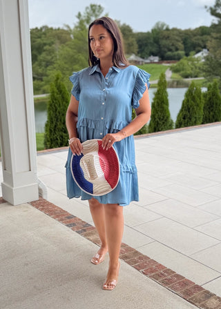 Denim Daydream Mini Dress