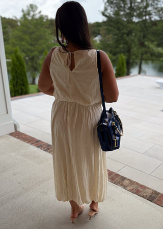Crinkle Bubble Top with Skirt
