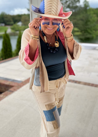 Rodeo Love Bandana Cardigan