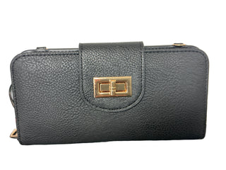TURN LOCK CROSSBODY WALLET