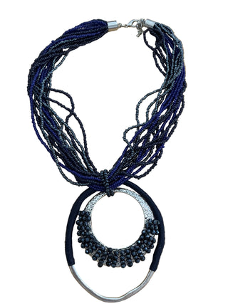Silver Tides Layered Necklace